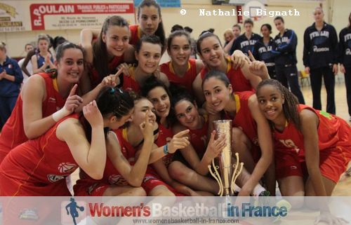 2011 Winners: Spain U16 in Poinçonnet © Nathalie Bignath  