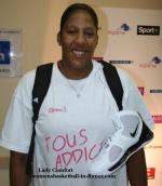 Lady Comfort at the Open LFB 2009 in Paris  © womensbasketball-in-france.com