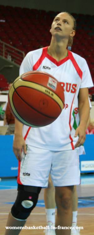 Tatyana Troina at EuroBasket Women 2009 © womensbasketball-in-france