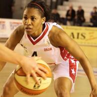 Temeka Johnson( USO Mondeville) ©  sports caen