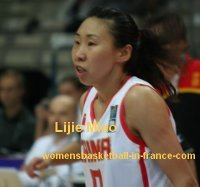  Lijie Miao at the 2010 FIBA World Championship for women © Womensbasketball-in-france.com
