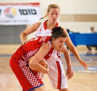  Sarafina Margic playing basketball for Croatia © ITSports Limor Noah