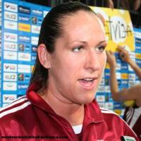 Liene Jansone at EuroBasket Women 2009 © womensbasketball-in-france