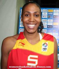 Cindy Lima at EuroBasket Women 2009 © womensbasketball-in-france
