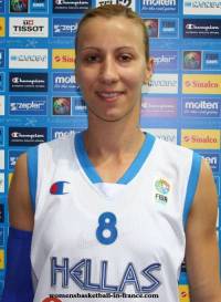 Styliani Kaltsidou at EuroBasket WOmen 2009 ©womensbasketball-in-france