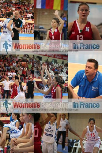 Hungary   U16 against Greece U16 in Miskolc © womensbasketball-in-france.com  