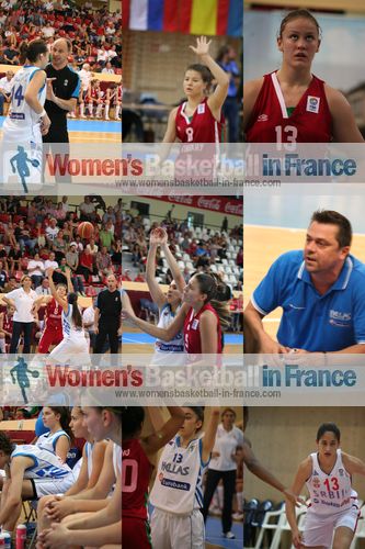 Hungary   U16 against Greece U16 in Miskolc &copy; womensbasketball-in-france.com  