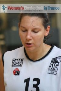 Caroline Nestor  &copy;  womensbasketball-in-france.com 