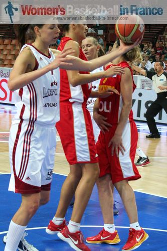 Zane Tamane at EuroBasket Women 2011 © womensbasketball-in-france.com  