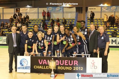   Nantes-Rezé 2012 LFB Challenge Round Winners ©   Florence Deleferiere 