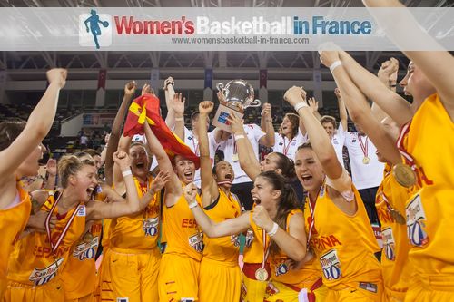 Spain are FIBA Europe2013  U20 European champions for Women  Division A