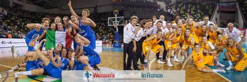 2013 U20 European Championship for Women finalist, Italy and Spain