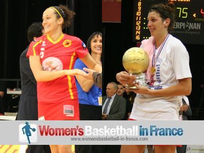 Clémentine Samson and Héléna Ciak © womensbasketball-in-france.com 