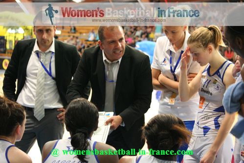 Bertrand Parvaud last time-out at Voiron  © womensbasketball-in-france.com 