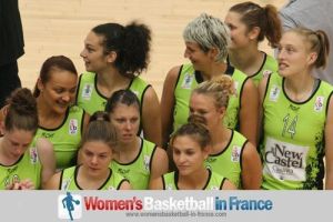 Challes-les-Eaux players in 2011 &copy;  womensbasketball-in-france.com 