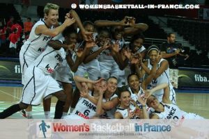 French Women's basketball team qualify for 2012 Olympics  &copy;  womensbasketball-in-france.com 