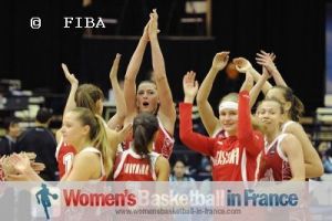 Russia U19 women - 2011 &copy; FIBA 