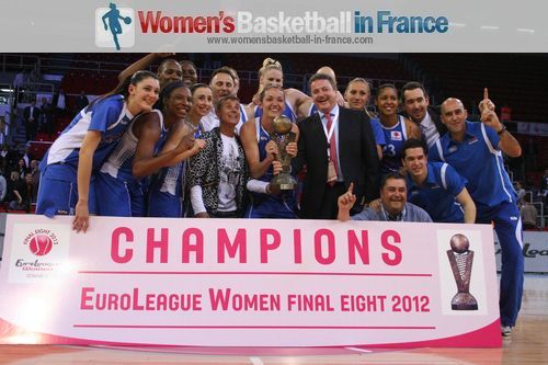 2012 EuroLeague Women Champions - Ros Casares © womensbasketball-in-france.com  