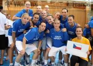   Czech Republic  U20 in Macedonia &copy; womensbasketball-in-france.com