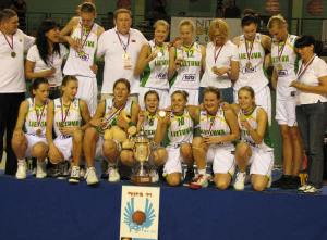 Lithuania U18 European Champions Women Division A 2008