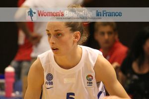 Agathe Degorces playing for France U20