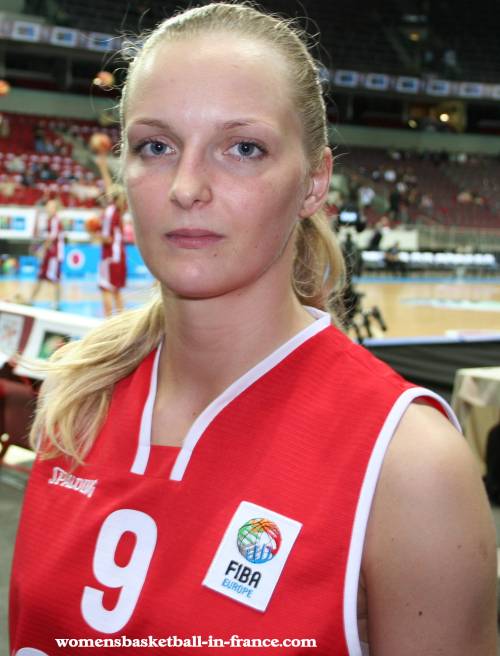 Agnieszka Bibrzycka at EuroBasket Women 2009 © womensbasketball-in-france.com
