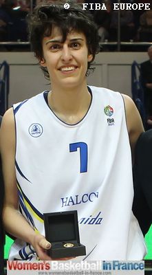 Alba Torrens EuroLeague Women 2011 MVP © FIBA Europe