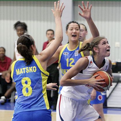  Allison Verneray playing for France U18 in Södertälje  © FIBA Europe - Ulrich Schulte 