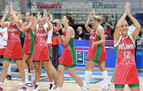  Belarus qualify for quarterfinal of the 2010 FIBA World Championship for Women  © womensbasketball-in-france.com  