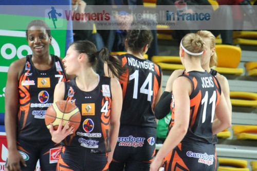 Players from Bourges Basket in 2011  © womensbasketball-in-france.com   