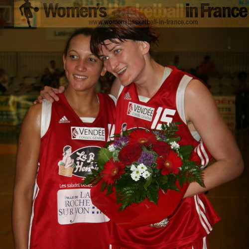 Christel Morel and Livia Libicova © womensbasketball-in-france.com