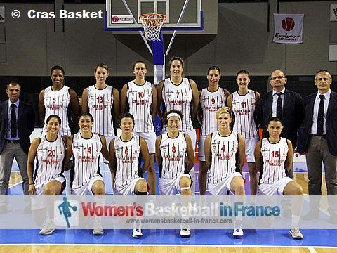 Cras Basket team picture 2011-2012 ©  Cras Basket 