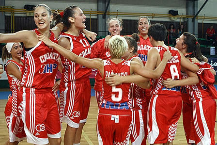 Croatia qualify for U16 final in Kozani, Greece © FIBA Europe