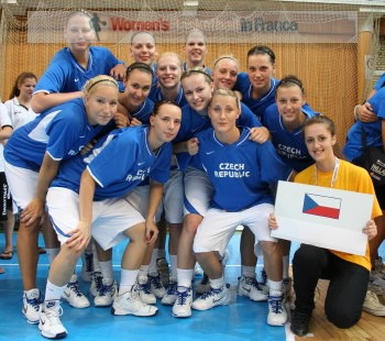 Czech Republic U20 in Macedonia © womensbasketball-in-france.com  