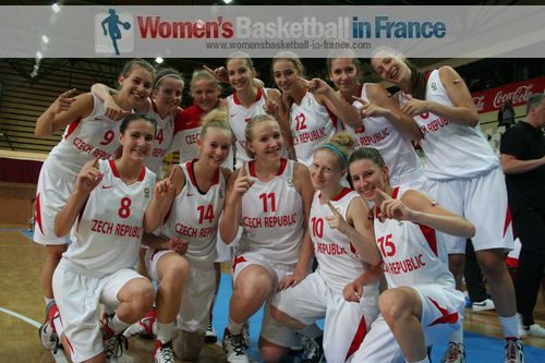  Czech Republic U16 in Miskolc © womensbasketball-in-france.com  