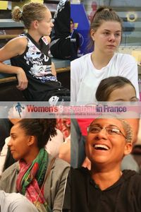 Anaïs Déas, Marie-eve Paget,Margaux Okou Zouzou and Alexandra Tchangoue, 