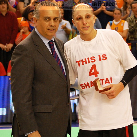 Diana Taurasi EuroLeague Women 2010 MVP © Miguel Bordoy Cano-womensbasketball-in-france.com