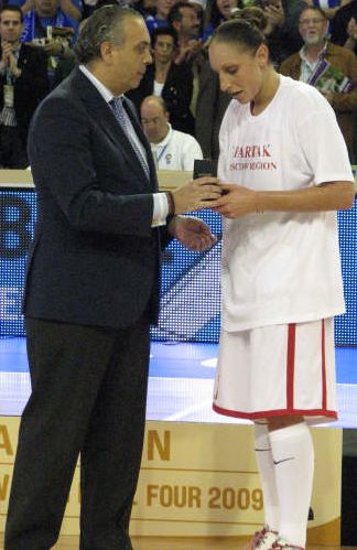  Diana Taurasi EuroLeague women 2009  final MVP   © Womensbasketball-in-france 