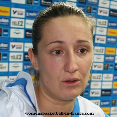 Dimitra Kalentzou< at EuroBasket Women 2009 © womensbasketball-in-france