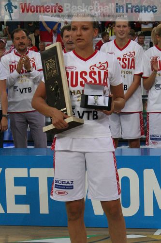  Elena Danilochkina 2011 Eurobasket Women MVP © womensbasketball-in-france.com  