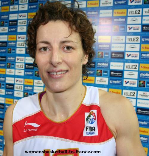 Elisa Aguilar at EuroBasket Women 2009 © womensbasketball-in-france.com
