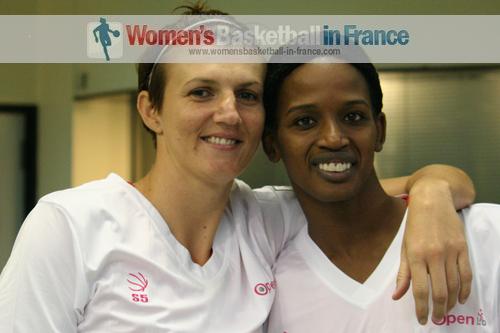 Emilija Podrug and Mame-Marie Sy-Diop Lyon Basket