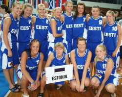 Estonia U18 in Skopje