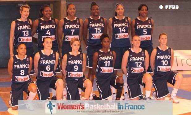 France Senior Women: 2012 Official team picture © FFBB