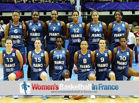 Isabelle Yacoubou-Dehoui,Nwal-Endéné Miyem,Diandra Tchatchouang,Sandrine Gruda,Edwige Lawson-Wade,Céline Dumerc,Valériane Ayayi,Emilie Gomis,Marielle Amant,Gaëlle Skrela,Emméline Ndongue,Anaël Lardy