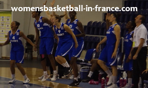 France U18 qualify for semi-final of the 2010 FIBA Europe U18 European Championship © womensbasketball-in-france.com