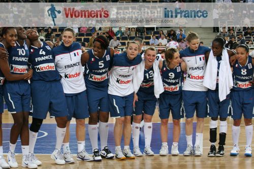 France win bronze at EuroBasket Women 2011 © womensbasketball-in-france.com  