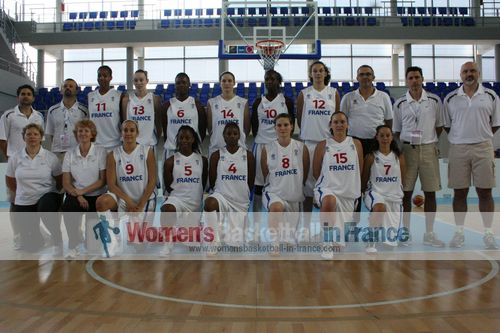 France U20 women basketball team  © womensbasketball-in-france.com  