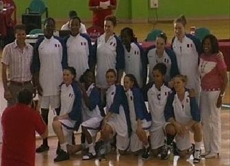  2010 France U20 squad  in Lanzarote  © baloncestolanzarote.com 