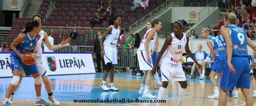 France Greece at EuroBasket 2009; womensbasketball-in-france.com